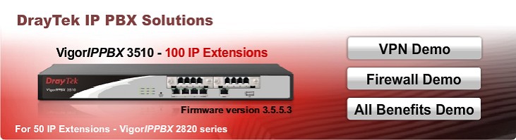 DrayTek IP PBX
                          solution